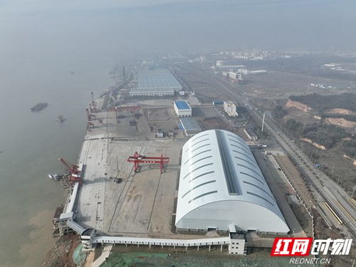 长沙最大的散货环保仓库封顶 宣告铜官港区二期项目竣工